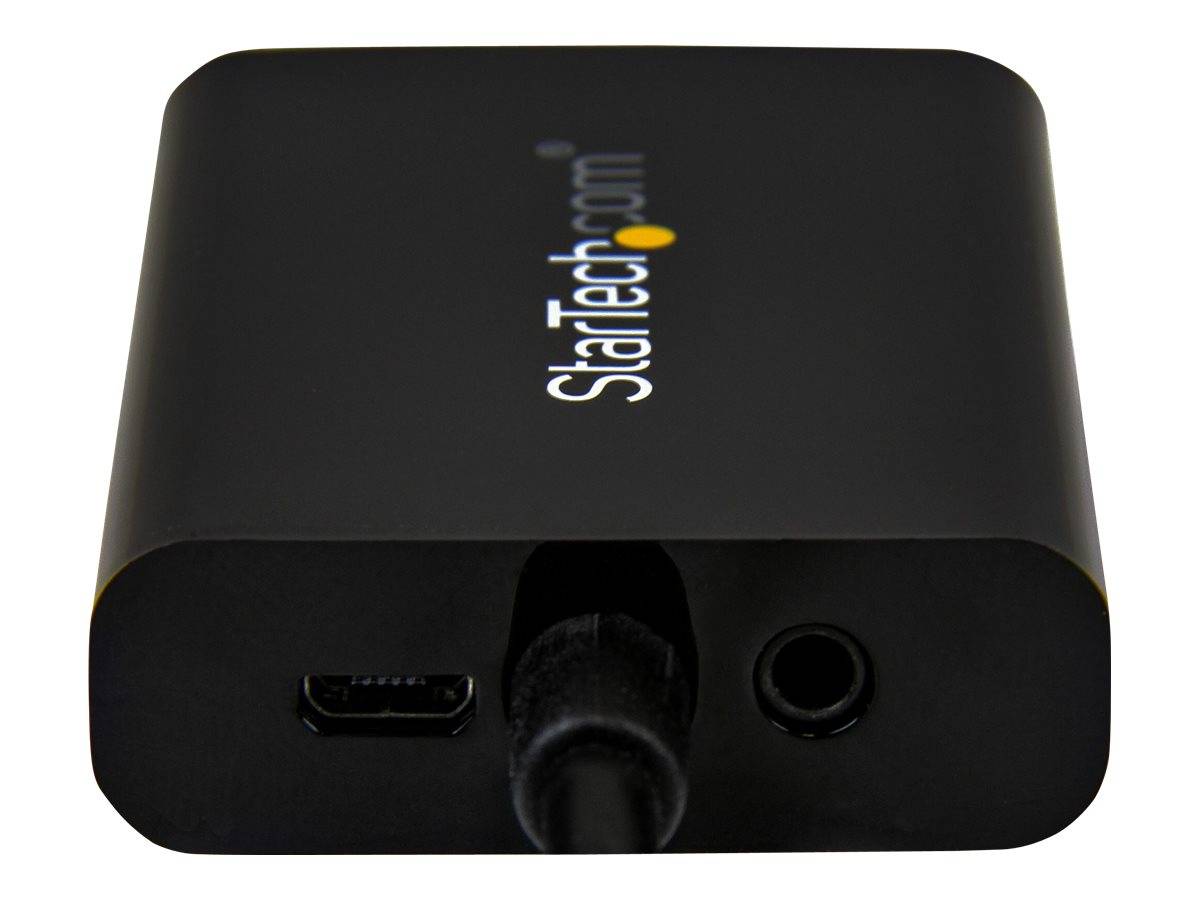 StarTech.com HDMI auf VGA Video Konverter / Wandler mit 2 Kanal Audio - hd zu VGA adapter 1080p - max. Auflösung 1920x10