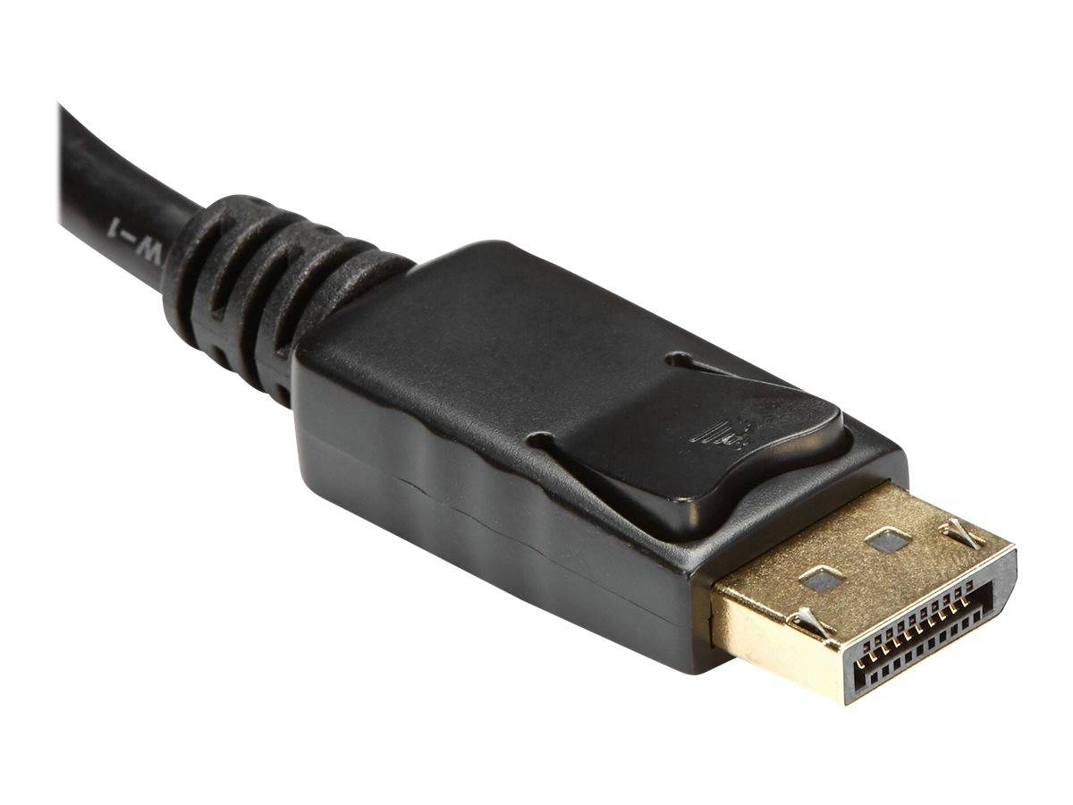 Nahaufnahme eines schwarzen HDMI-Kabelsteckers mit vergoldetem Stecker auf weißem Hintergrund.