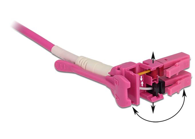 DeLOCK - Netzwerkkabel - LC Multi-Mode (M) bis LC Multi-Mode (M)