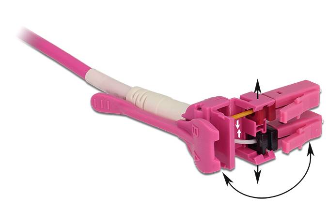 DeLOCK - Netzwerkkabel - LC Multi-Mode (M) bis LC Multi-Mode (M)