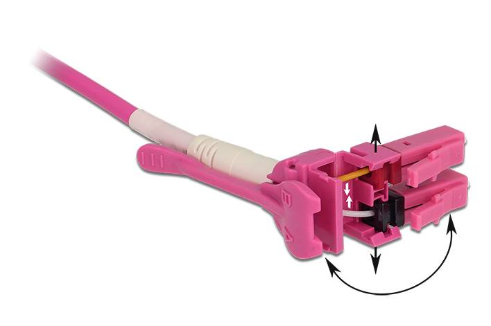 DeLOCK - Netzwerkkabel - LC Multi-Mode (M) bis LC Multi-Mode (M)