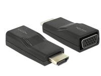 Delock - Videokonverter - HDMI - VGA - Schwarz