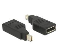 DeLOCK Adapter mini Displayport 1.2 male > Displayport female 4K 90° turned - DisplayPort-Adapter - Mini DisplayPort (M)