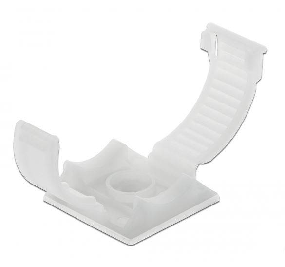 DeLOCK - Kabelhalter - Natural (Packung mit 10)