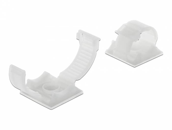 DeLOCK - Kabelhalter - Natural (Packung mit 10)