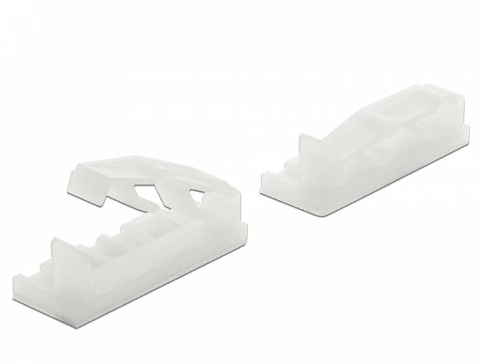 DeLOCK - Kabelhalter - Natural (Packung mit 10)