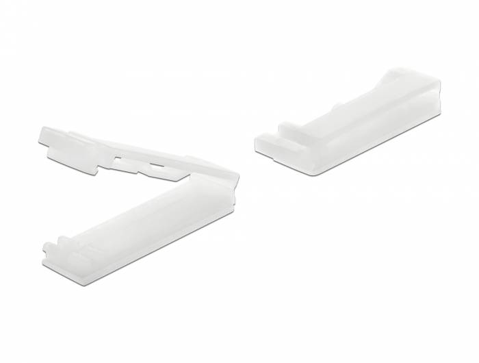 Delock - Kabelhalter - Natural (Packung mit 10)
