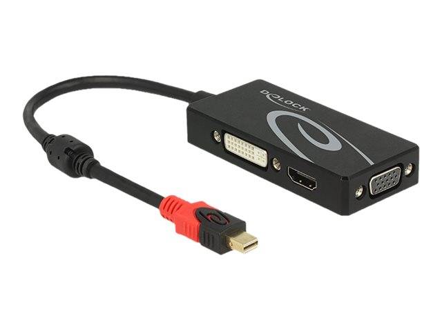 DeLOCK - Videokonverter - DisplayPort - DVI, HDMI, VGA