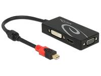DeLOCK - Videokonverter - DisplayPort - DVI, HDMI, VGA