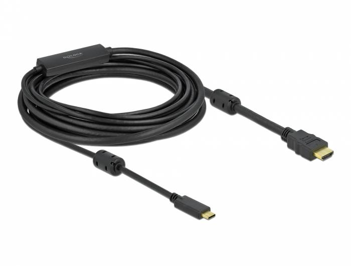 Delock - Video- / Audiokabel - 24 pin USB-C männlich zu HDMI männlich