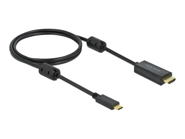 Delock - Video- / Audiokabel - USB-C männlich bis HDMI männlich