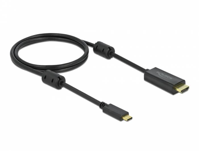 Delock - Video- / Audiokabel - USB-C männlich bis HDMI männlich