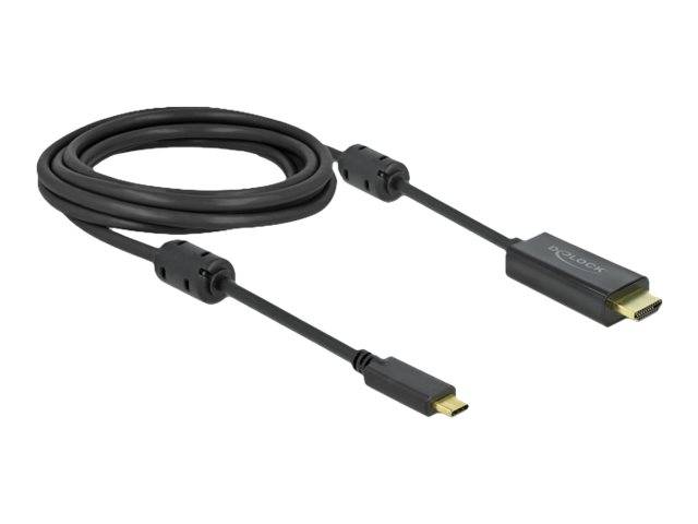 Delock - Video- / Audiokabel - USB-C männlich bis HDMI männlich