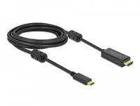 Delock - Video- / Audiokabel - USB-C männlich bis HDMI männlich