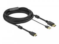 Delock - Video- / Audiokabel - HDMI, USB (nur Strom)