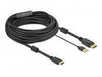 Delock - Video- / Audiokabel - HDMI, USB (nur Strom)