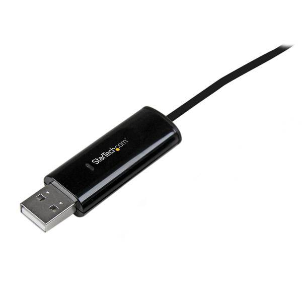StarTech.com 2 Port USB Tastatur und Maus KM Switch / Umschalter mit Datentransfer für PC und Mac