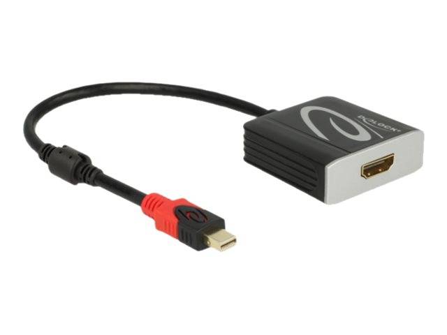 Delock - High Speed - Videoadapter - Mini DisplayPort männlich bis HDMI weiblich