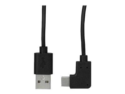 StarTech.com USB-A auf USB-C Kabel - rechts gewinkelt - St/St - 1m - USB 2.0 Kabel - USB Typ-C - USB A zu USB-C Kabel -
