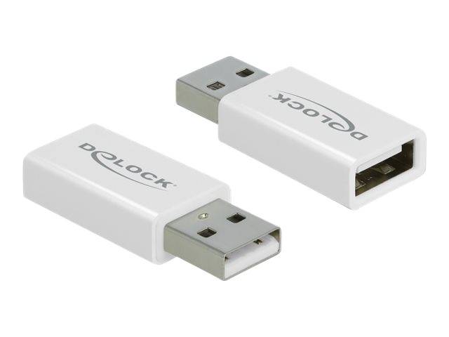 DeLOCK - USB-Datenblocker - weiß