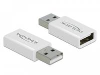DeLOCK - USB-Datenblocker - weiß