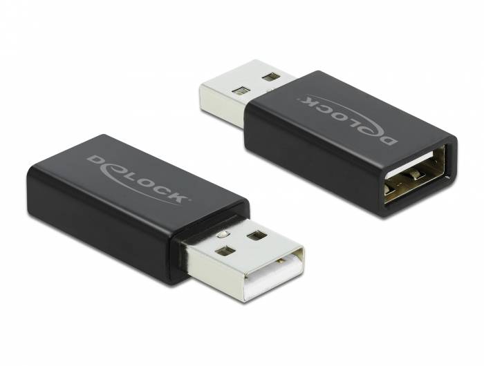 Delock - USB-Datenblocker - Schwarz