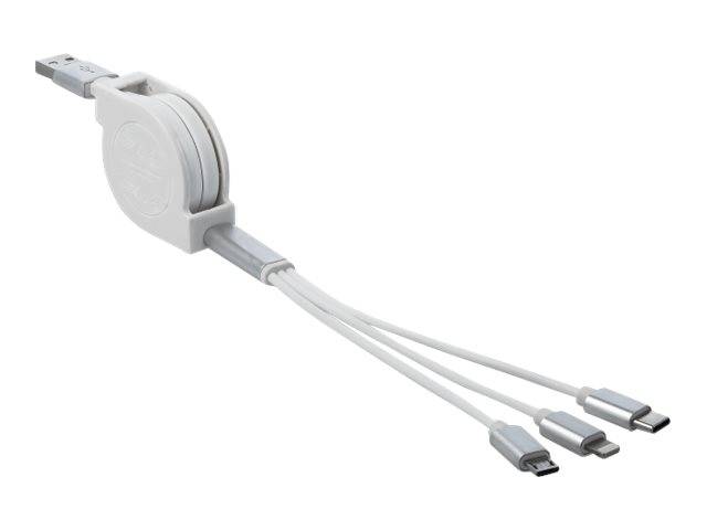 Delock - Lightning-Kabel - USB männlich zu Micro-USB Typ B, Lightning, 24 pin USB-C männlich