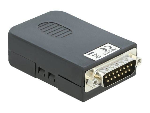 Delock - Serieller Adapter - DB-15 (M) bis 16-poliger Klemmenblock