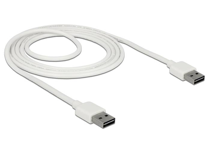 DeLOCK Easy - USB-Kabel - USB (M) umkehrbar bis USB (M)