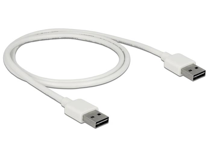 DeLOCK Easy - USB-Kabel - USB (M) umkehrbar bis USB (M)