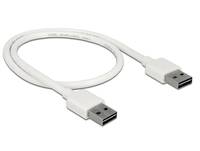 DeLOCK Easy - USB-Kabel - USB (M) umkehrbar bis USB (M)