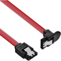 INLINE - SATA 6Gb/s Kabel - mit Lasche - gewinkelt - 0,75m INLINE - SATA 6Gb/s Kabel - mit Lasche - gewinkelt - 0,75m
