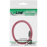 INLINE - SATA 6Gb/s Kabel - mit Lasche - gewinkelt - 0,75m INLINE - SATA 6Gb/s Kabel - mit Lasche - gewinkelt - 0,75m