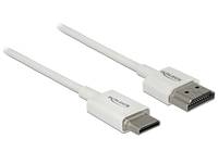 DeLOCK Slim High Quality - HDMI mit Ethernetkabel - mini HDMI (M)