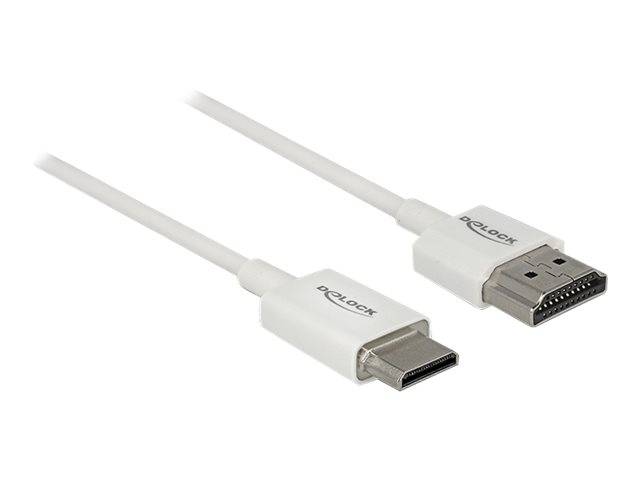 DeLOCK High Speed HDMI with Ethernet - HDMI mit Ethernetkabel - HDMI (M)