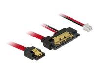 DeLOCK - SATA-Kabel - Serial ATA 150/300/600 - SATA, interne Stromversorgung, 2-polig (R)