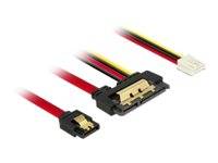 DeLOCK - SATA-Kabel - Serial ATA 150/300/600 - 4-Pin-Mini-Stromversorgungsstecker, SATA (R)
