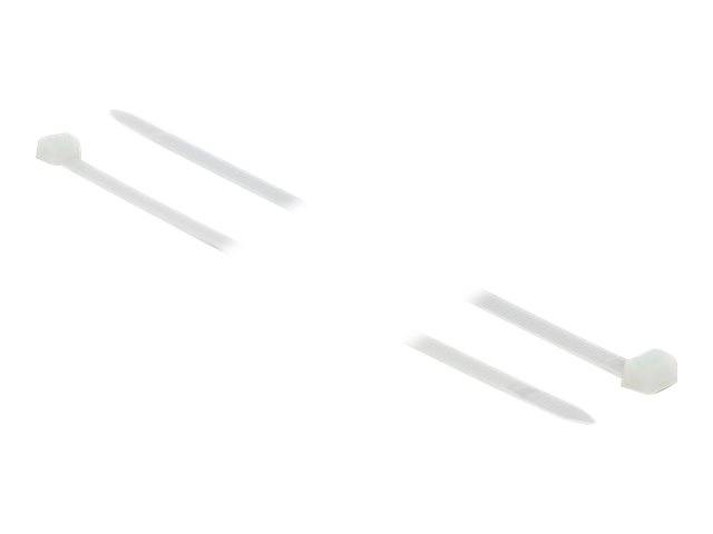DeLOCK - Kabelbinder - 76 cm - weiß (Packung