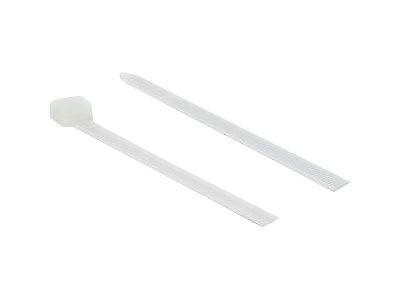 DeLOCK - Kabelbinder - 80 cm - weiß (Packung