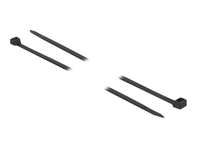 DeLOCK - Kabelbinder - 80 cm - Schwarz (Packung