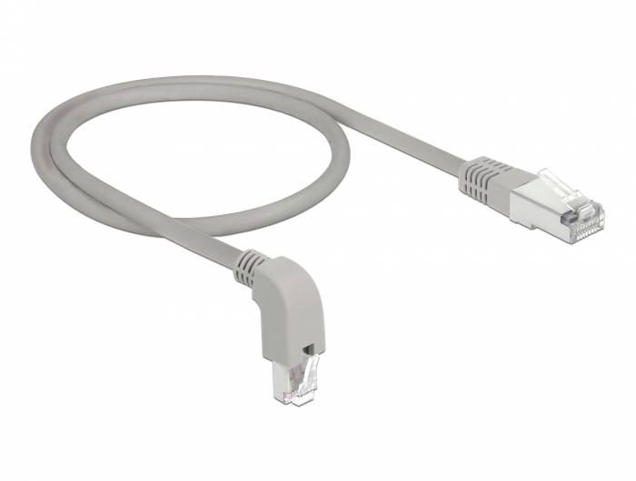 DeLOCK - Patch-Kabel - RJ-45 (M) nach unten gewinkelt bis RJ-45 (M)