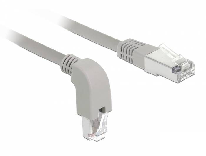 DeLOCK - Patch-Kabel - RJ-45 (M) nach unten gewinkelt bis RJ-45 (M)