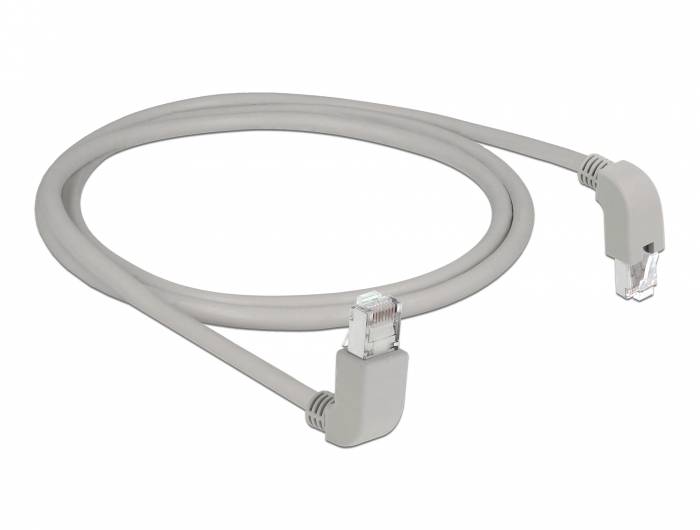 DeLOCK - Patch-Kabel - RJ-45 (M) nach oben gewinkelt bis RJ-45 (M)