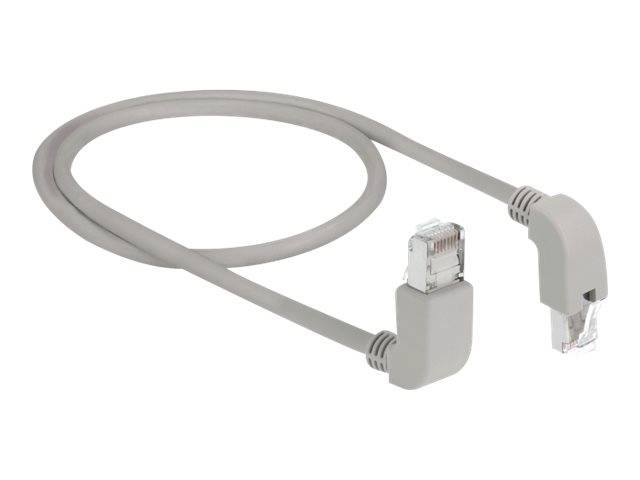 Delock - Patch-Kabel - RJ-45 (M) nach oben gewinkelt zu RJ-45 (M)