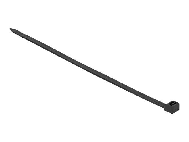DeLOCK - Kabelbinder - 1.22 m - Schwarz (Packung mit 10)