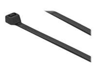 DeLOCK - Kabelbinder - 1.22 m - Schwarz (Packung mit 10)