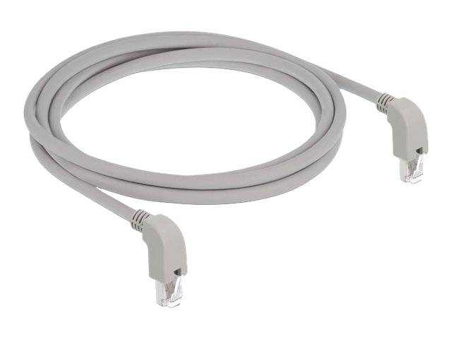 DeLOCK - Patch-Kabel - RJ-45 (M) nach unten gewinkelt bis RJ-45 (M)