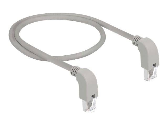 DeLOCK - Patch-Kabel - RJ-45 (M) nach unten gewinkelt bis RJ-45 (M)