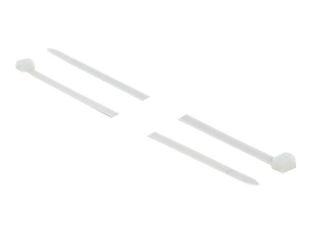 DeLOCK - Kabelbinder - 1.02 m - weiß (Packung