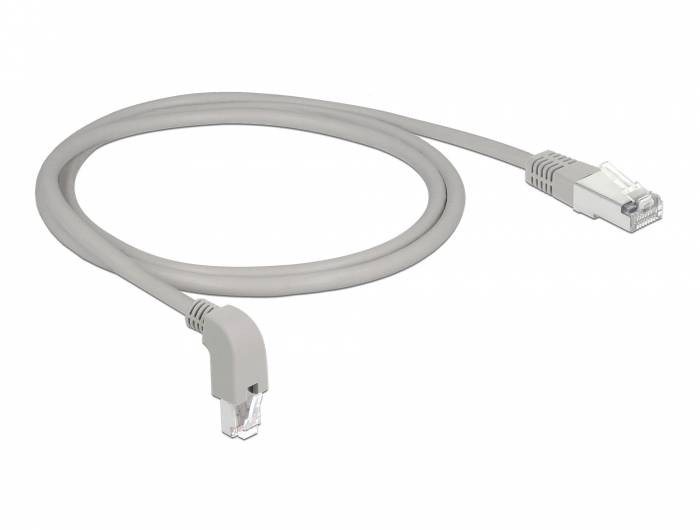 DeLOCK - Patch-Kabel - RJ-45 (M) nach unten gewinkelt bis RJ-45 (M)